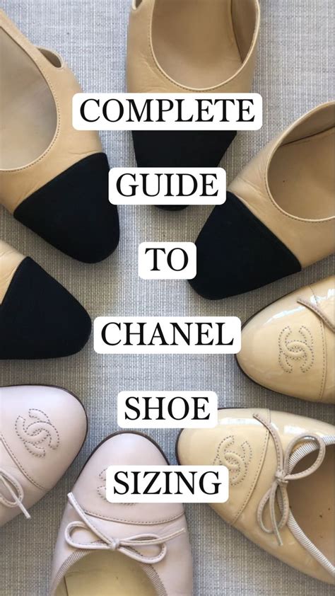 chanel shoe size guide